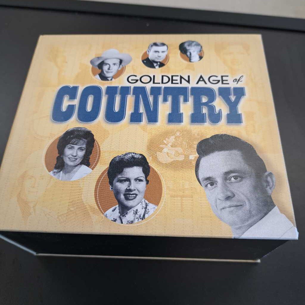 Golden Age of Country Cd Music Box Set