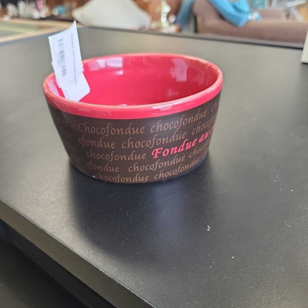 Fondue Au Chocolat Bowl