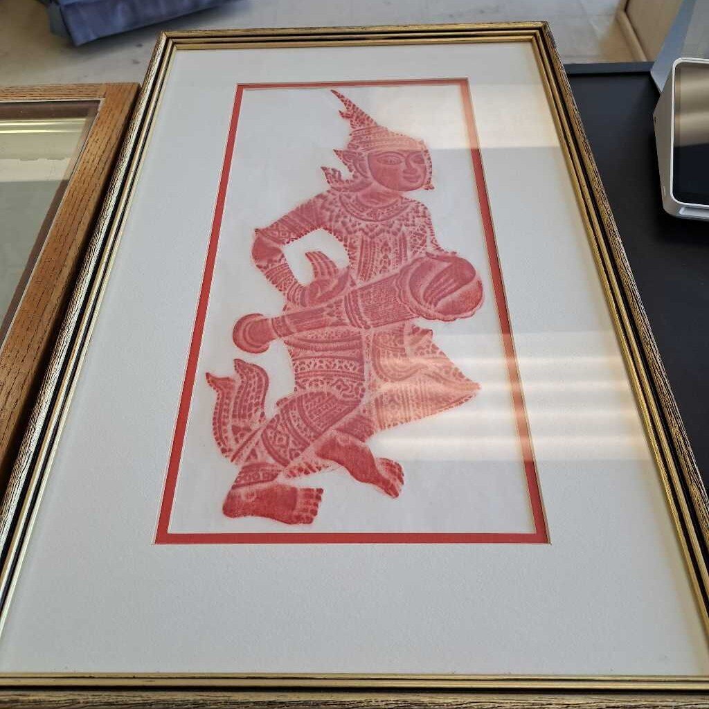 Unsigned Thai Temple Rub