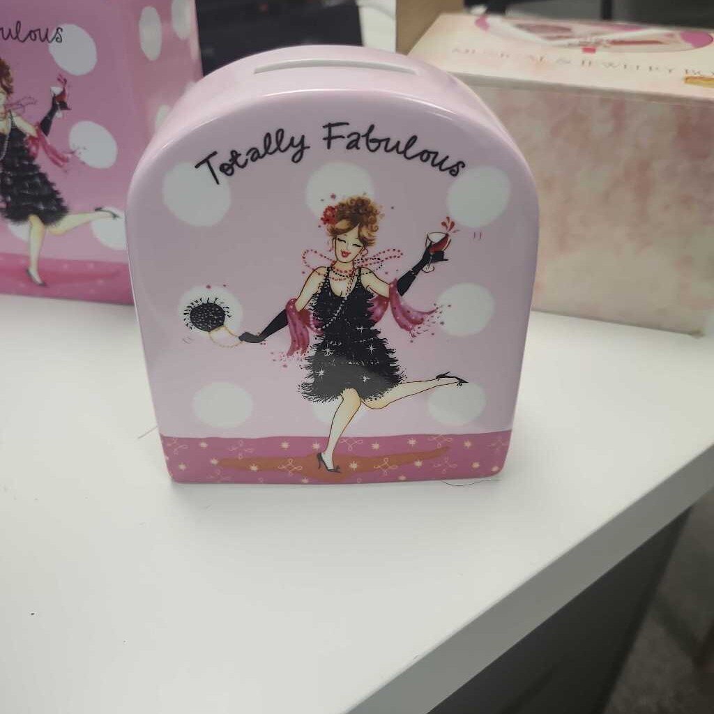 Totally Fabulous Piggy Bank