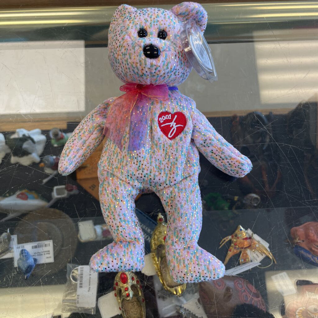 Ty Beanie Baby 2001 Signature Bear