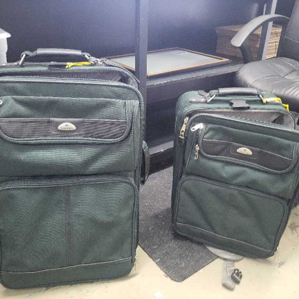 Large & Small Samsonite Suit Cases