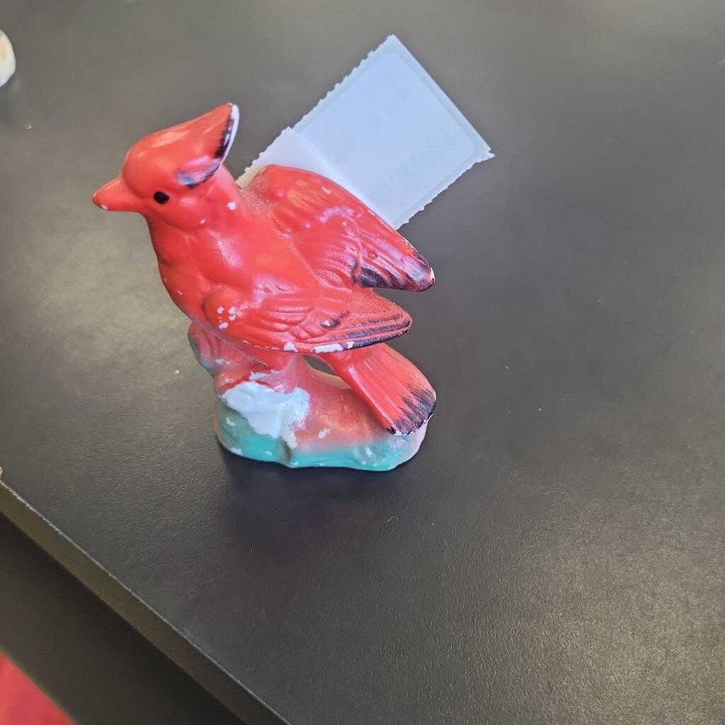 Red Bird Figurine