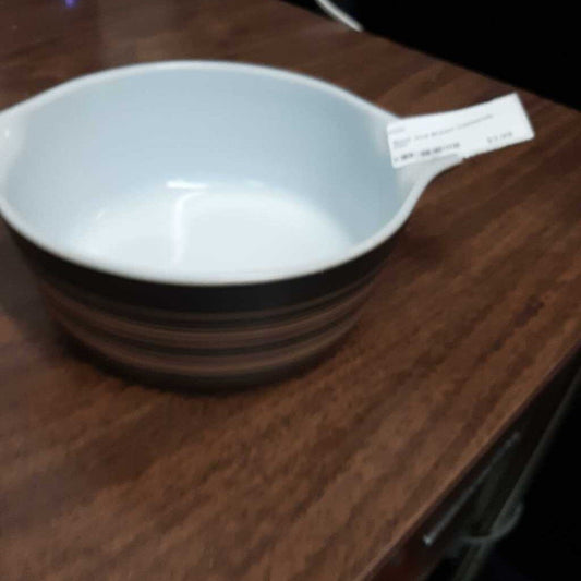 Black And Brown Casserole Dish