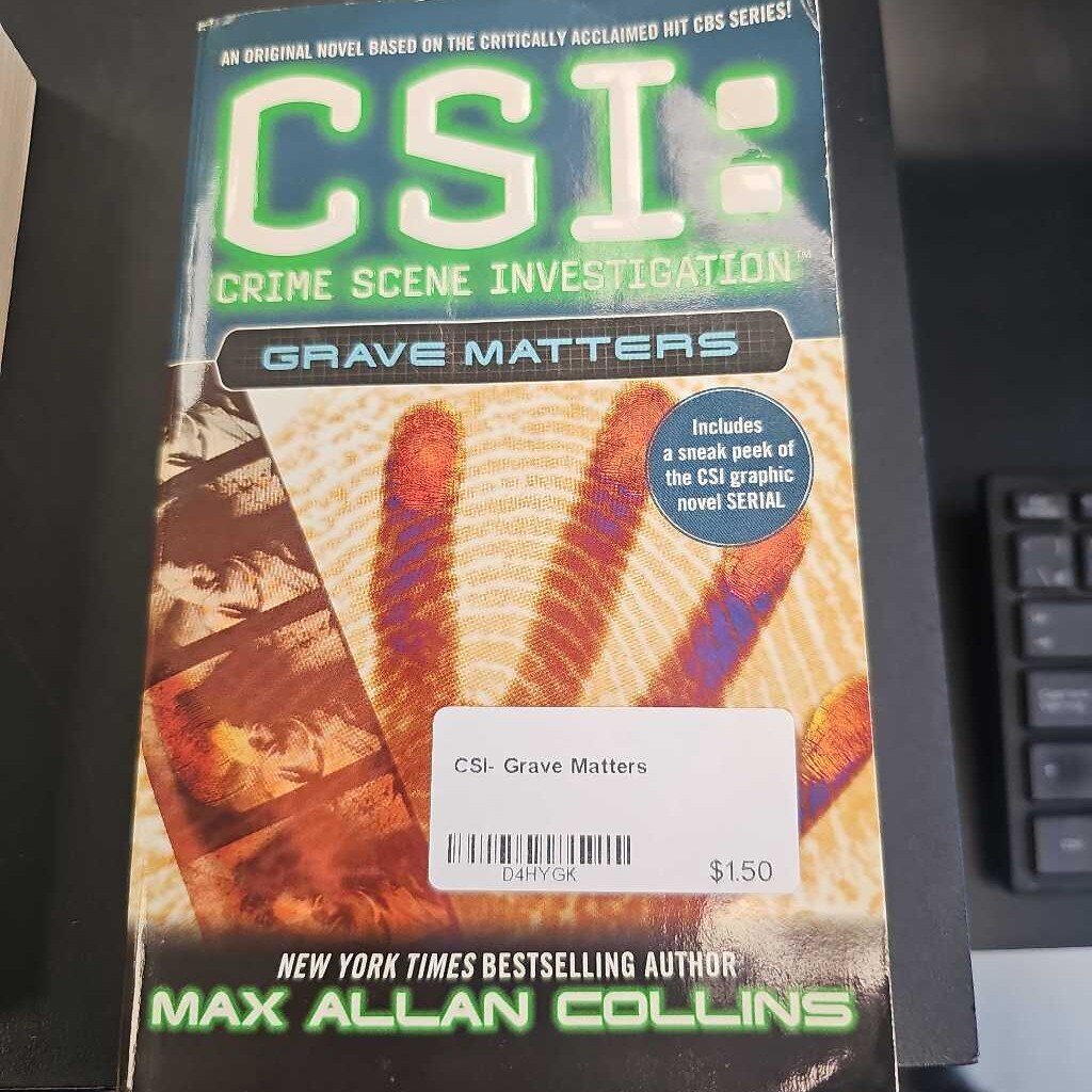CSI- Grave Matters