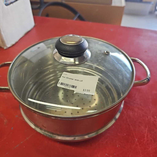 Pot Strainer With Lid