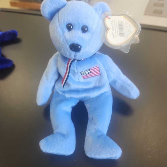 Ty Beanie Babies -America (Blue)