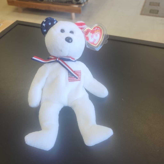 Ty Beanie Babies -America (White)