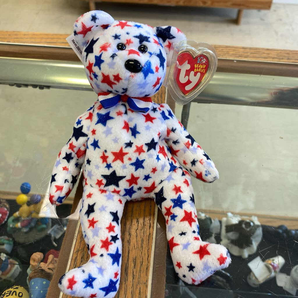 Ty Beanie Babies "Red, White & Blue"