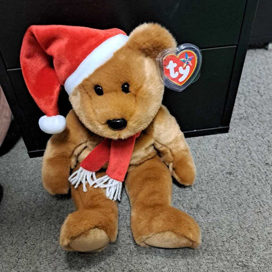 TY Teddy Bear1997 Holiday Teddy
