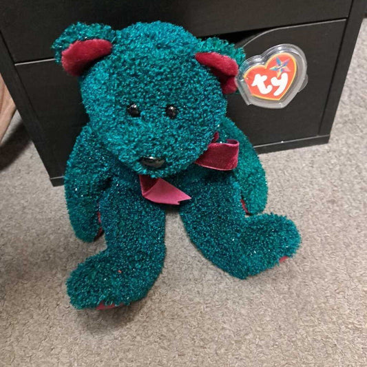Ty Teddy Bear ''2001 Holiday Teddy''