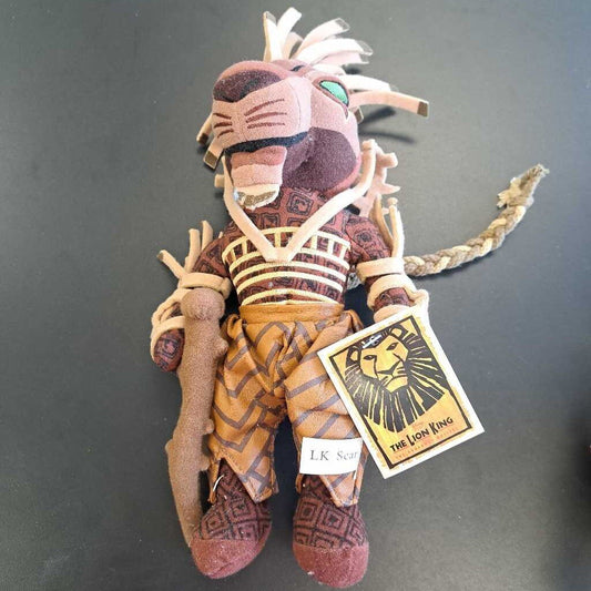 Walt Disney The Lion King Musical "Scar'' StuffieStuffie