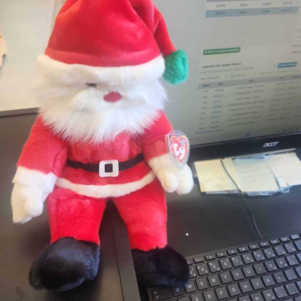 Ty Beanie Buddy " Santa"