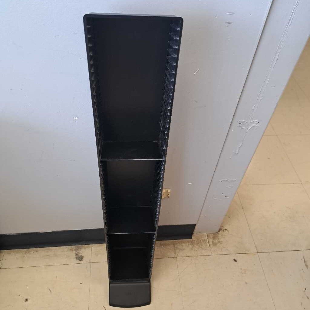 Black Plastic Stand Up CD Stand