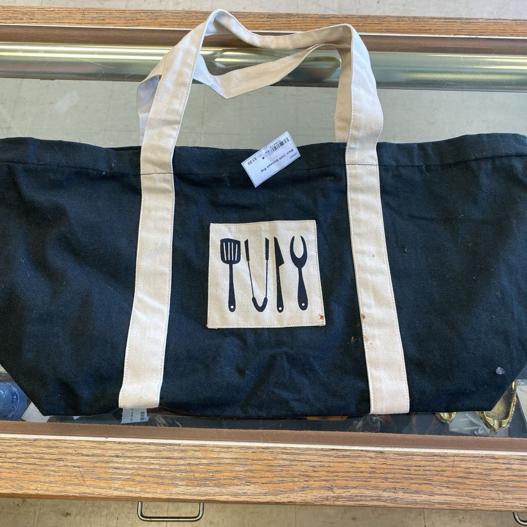 Black Cloth Barbeque Bag