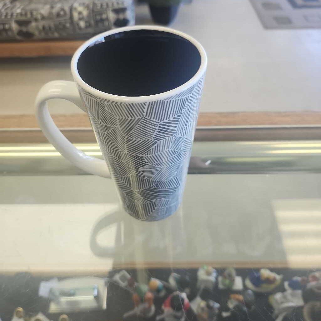 Abstract Stripped Mug