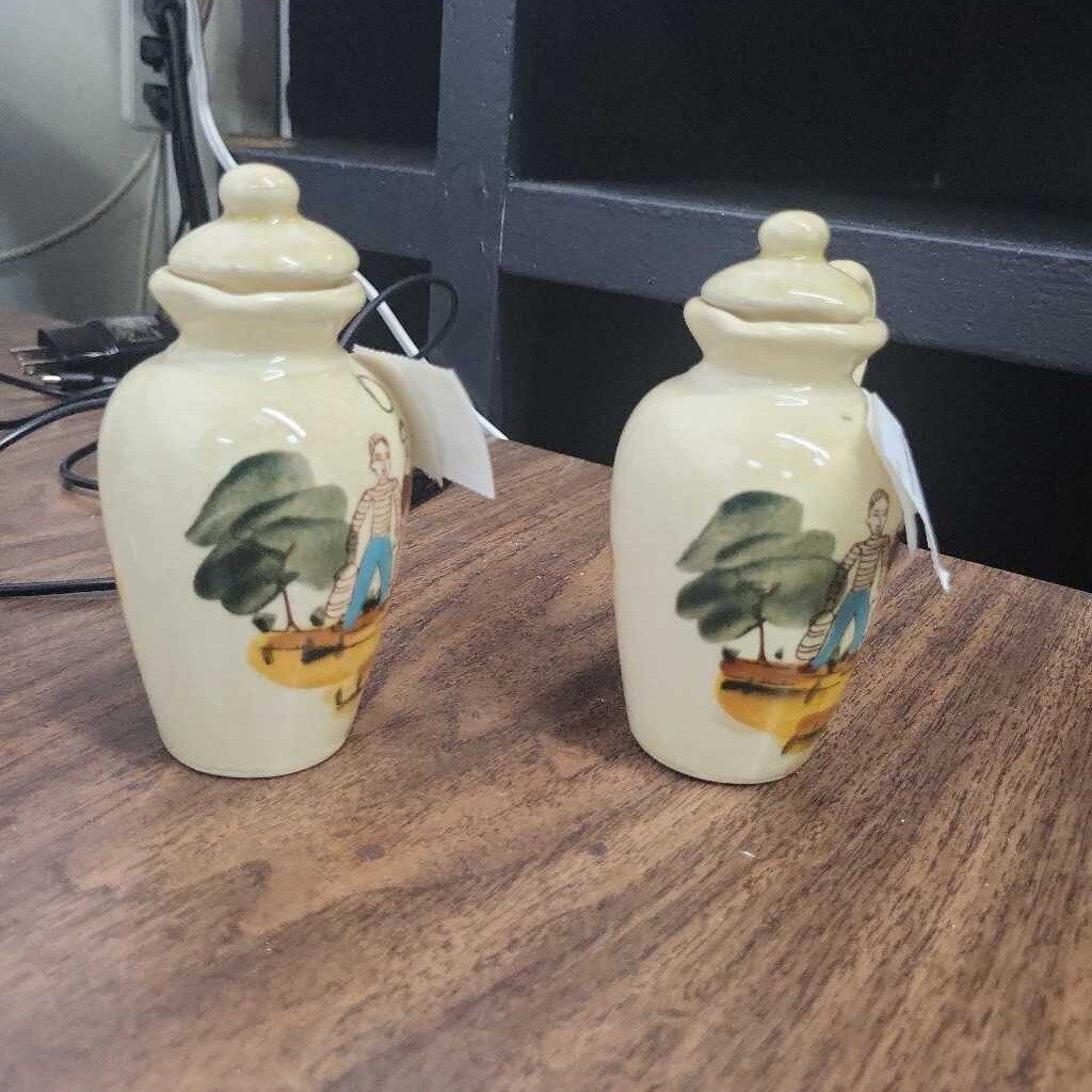 Hand Decorated Oil Bottle