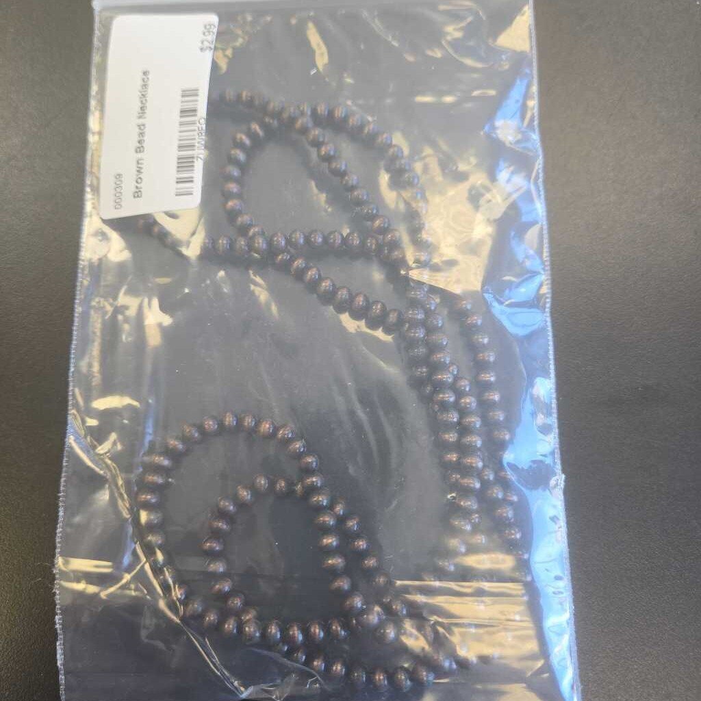 Brown Bead Necklace