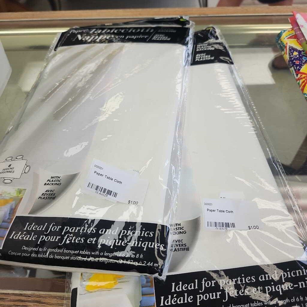Paper Table Cloth