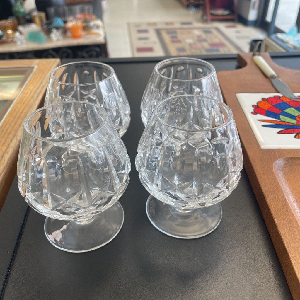 Set of 4 Brandy Glasses