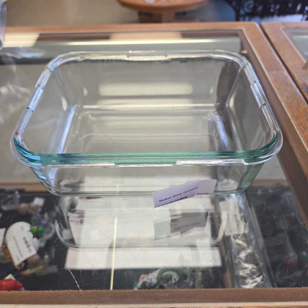 Medium Glass Container