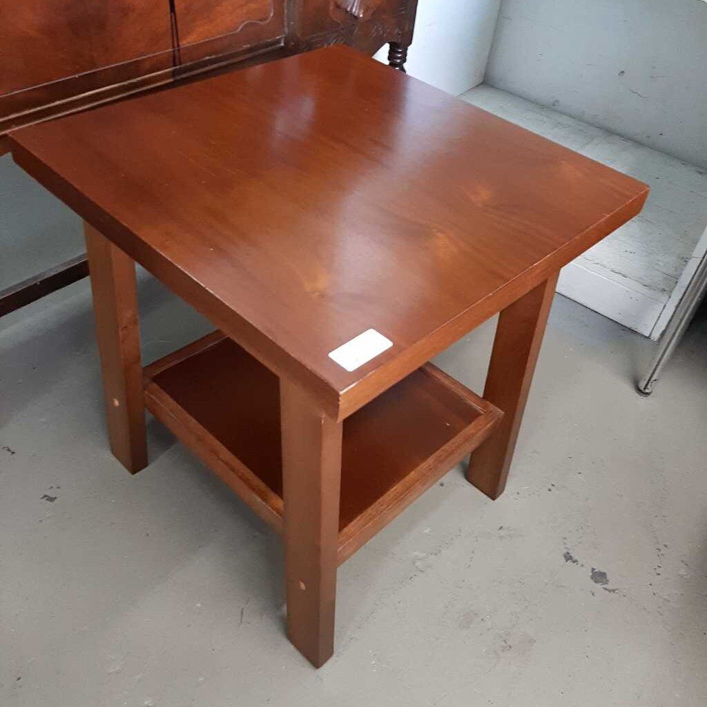Wooden End Table
