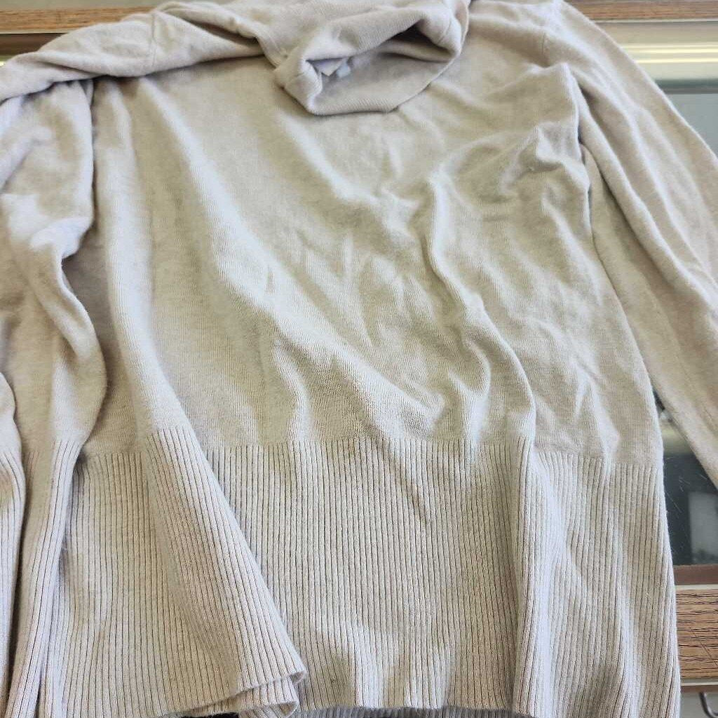 Beige Turtle Neck Sweater