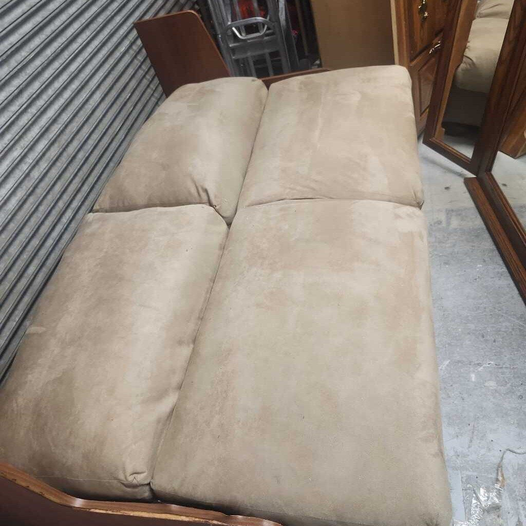 Micro Fabric Sofa Twin Bed