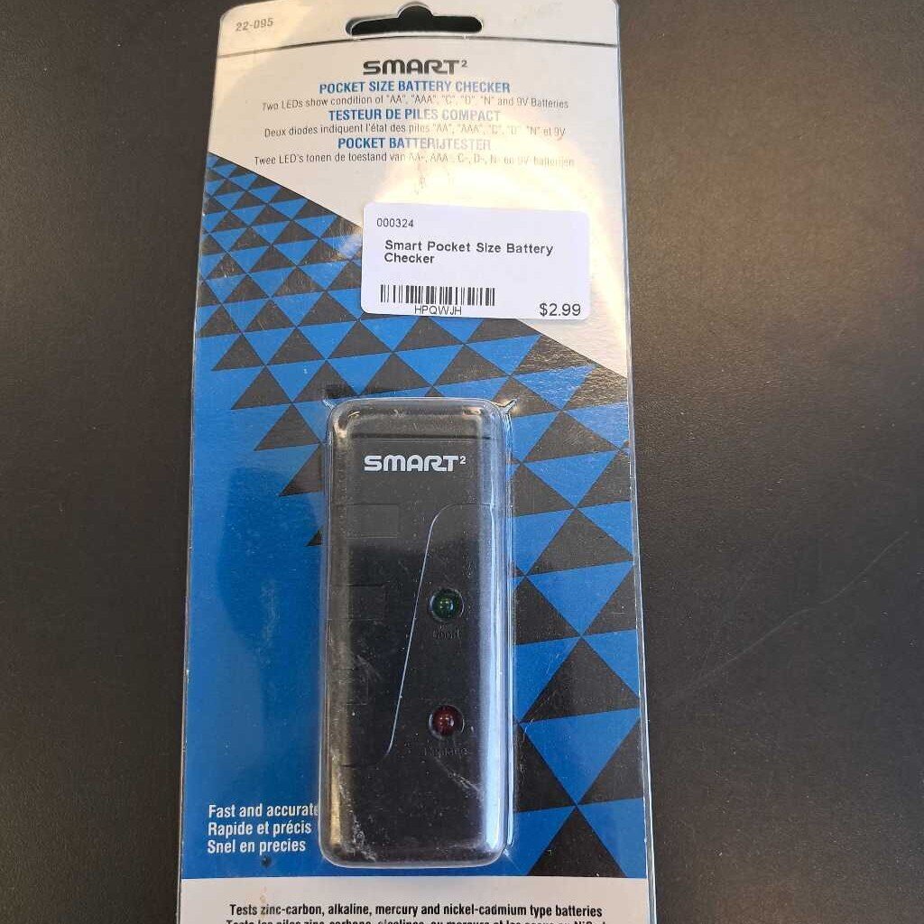 Smart Pocket Size Battery Checker