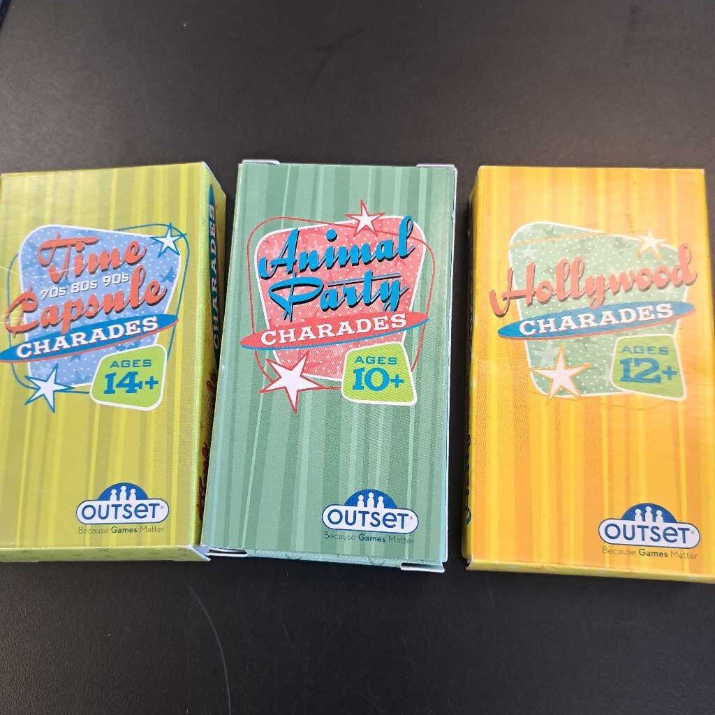 Outset Charades Game