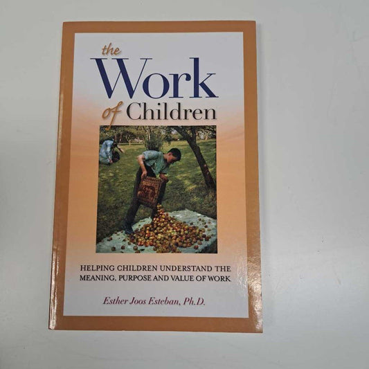 The Work Of Children By Esther Joos Esteban PHD