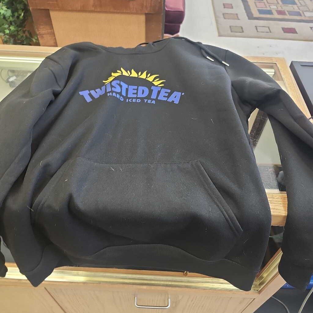 Twisted Tea Hard Iced Tea Black Sweater