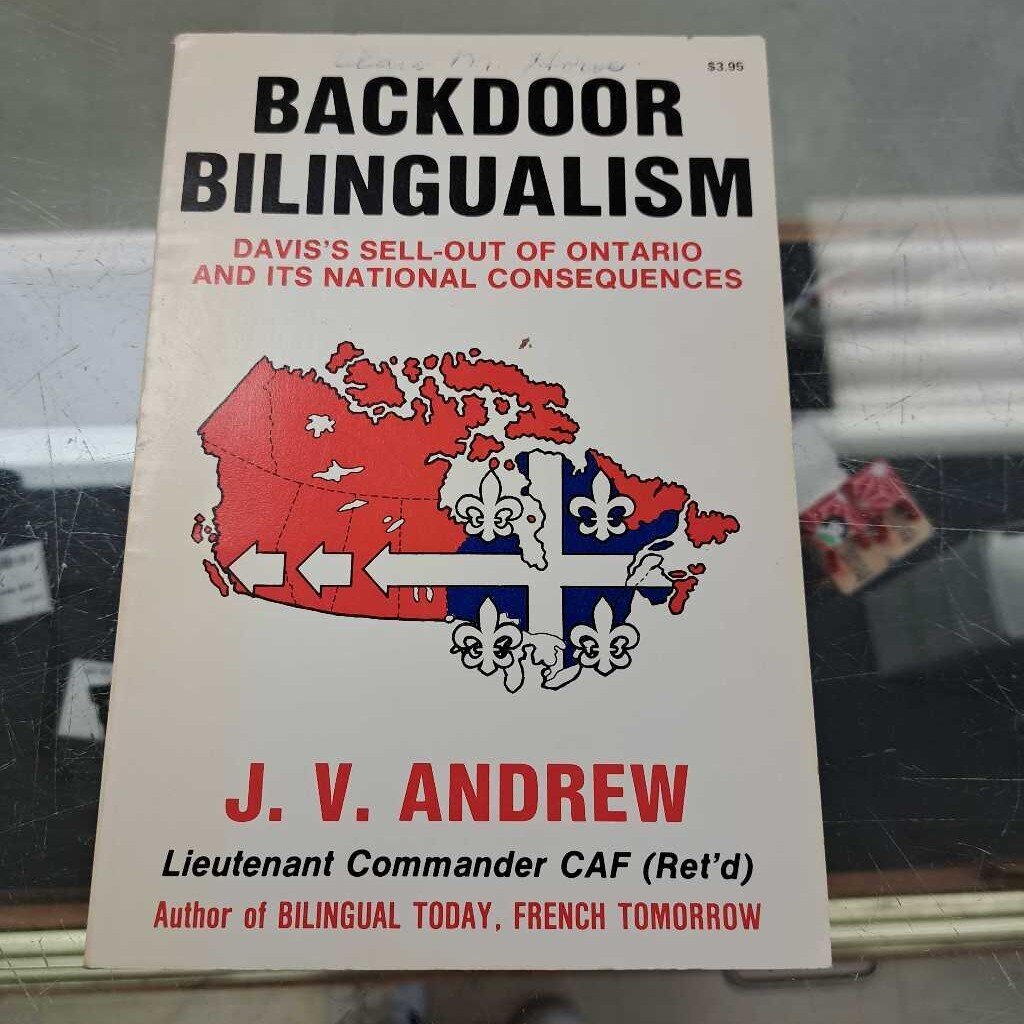 Backdoor Bilingualism By J.V Andrew