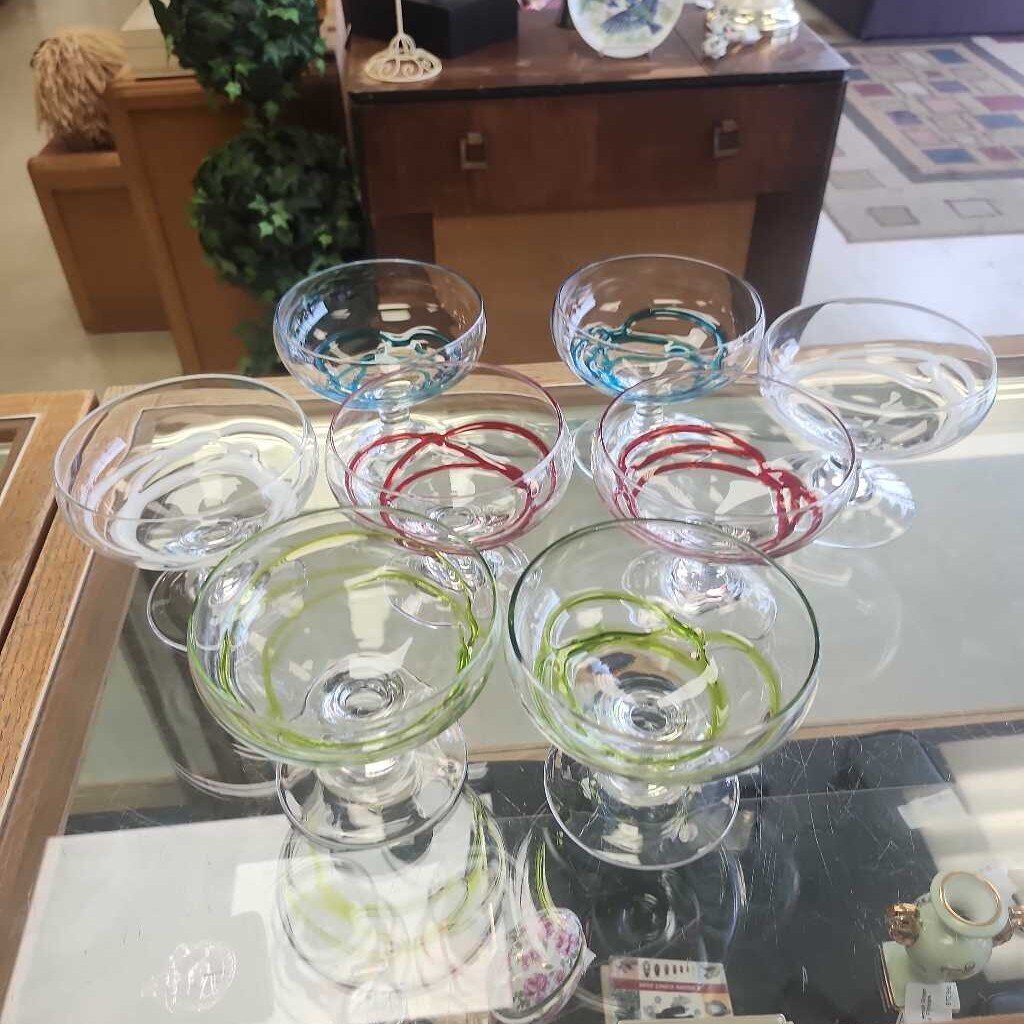 Set Of 8 Dessert Bowls