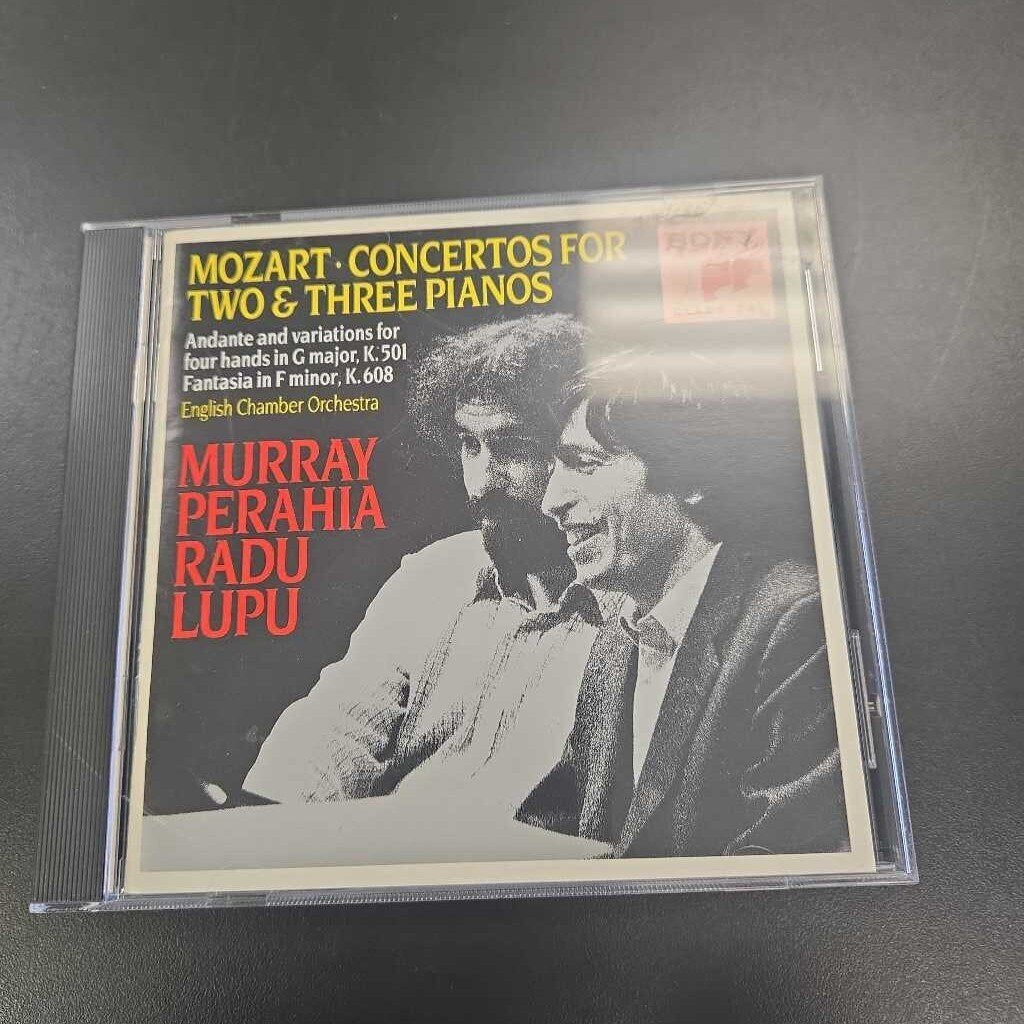 Mozart Concertos For Two And Three Pianos