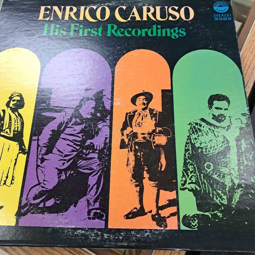 Enrico Caruso His First Recordings