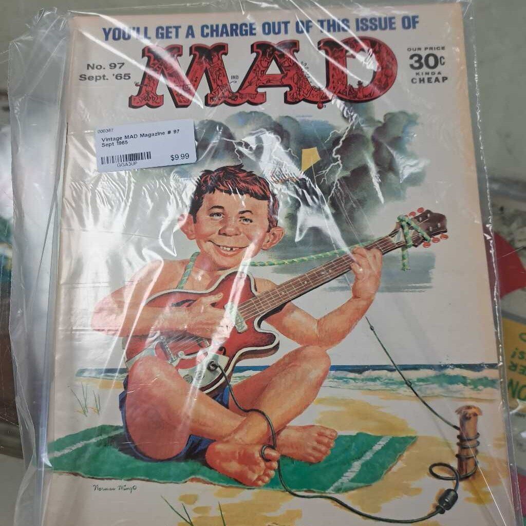 Vintage MAD Magazine # 97 Sept 1965
