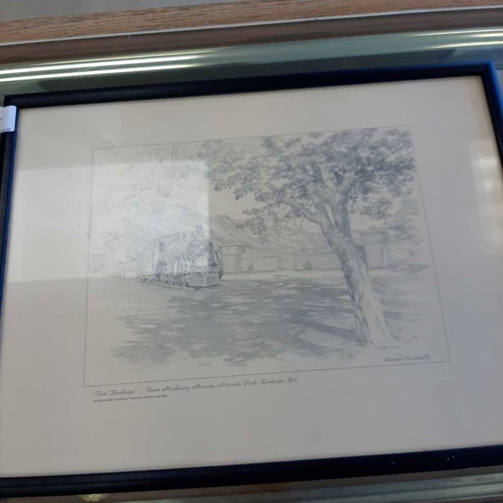 "Fort Kamloops" By Edward Goodall