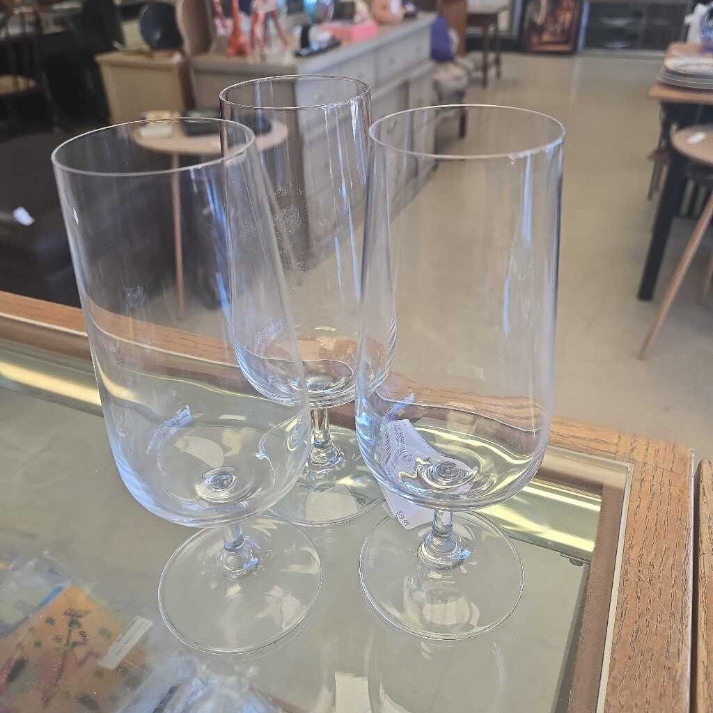3 pc Speigelau Cremona Pilsner Beer Glass
