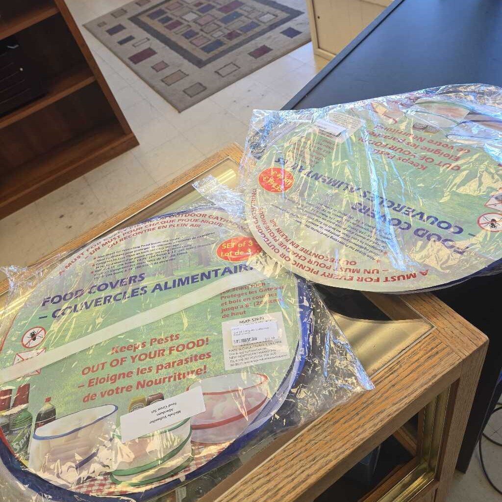 Set Of 3 Pop-Up-Collapsible Food Covers