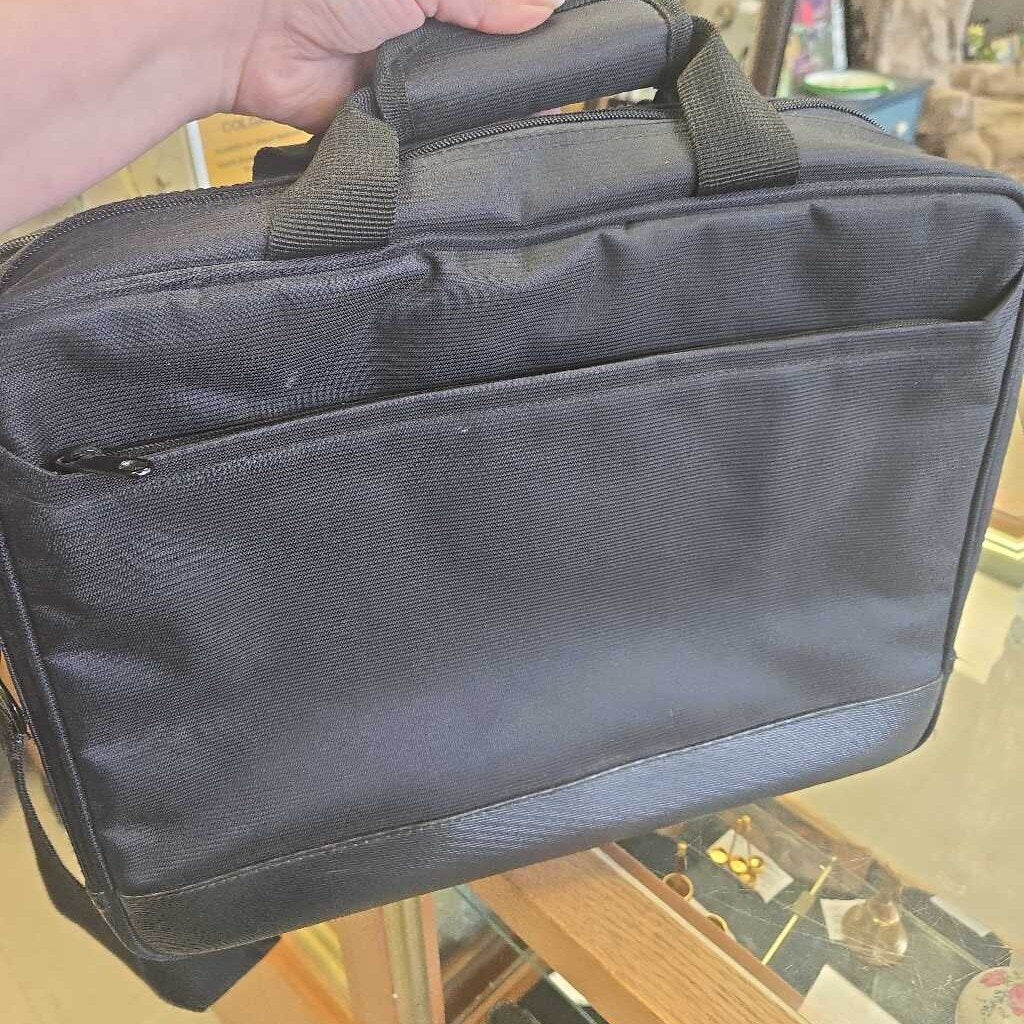 Black Travel Laptop Bag