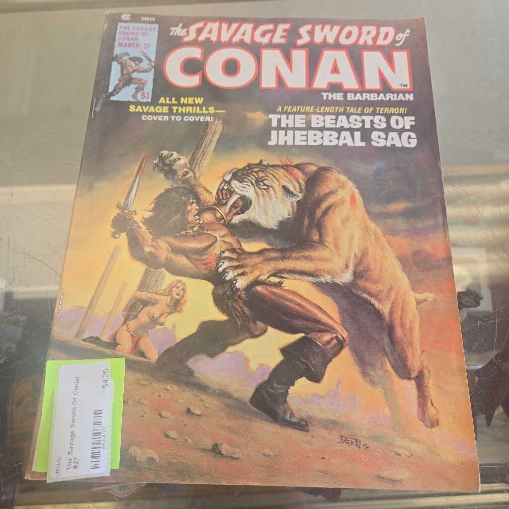 The Savage Sword Of Conan #27