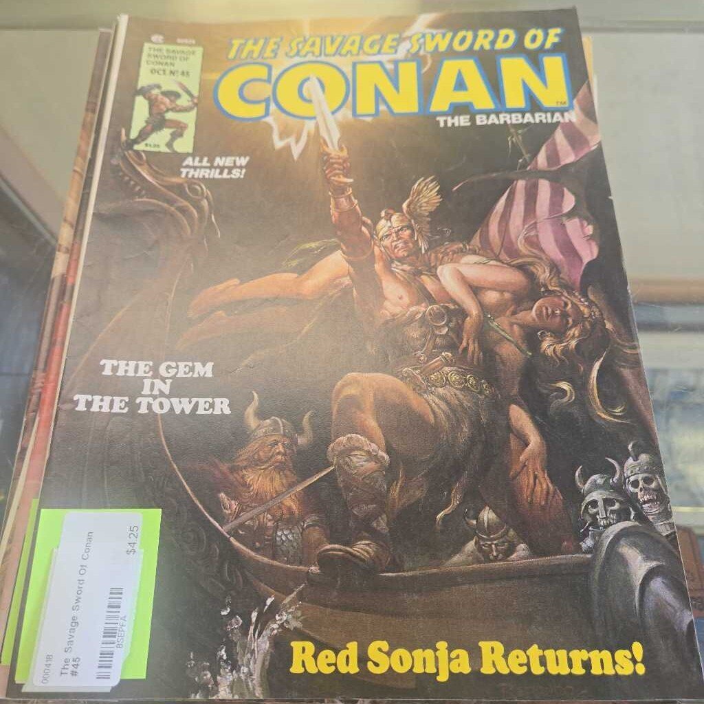 The Savage Sword Of Conan #45