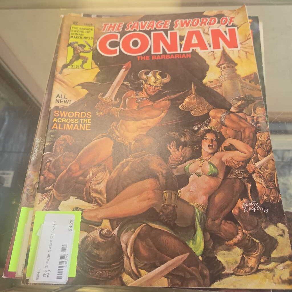 The Savage Sword Of Conan #50