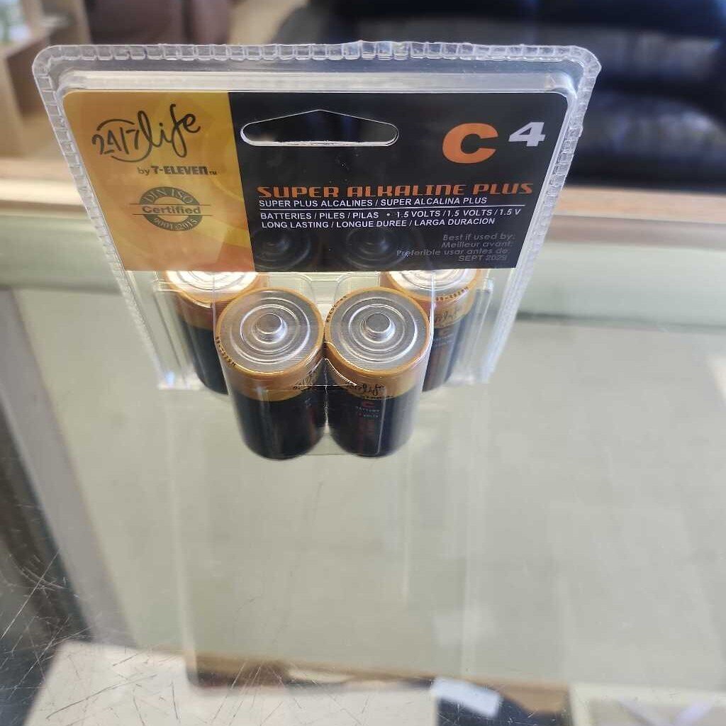 4 Pack Of C Batteries