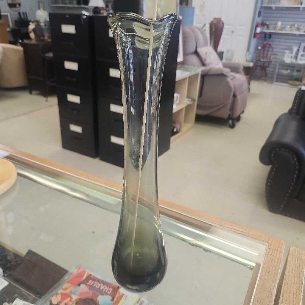 Tall Glass Vase