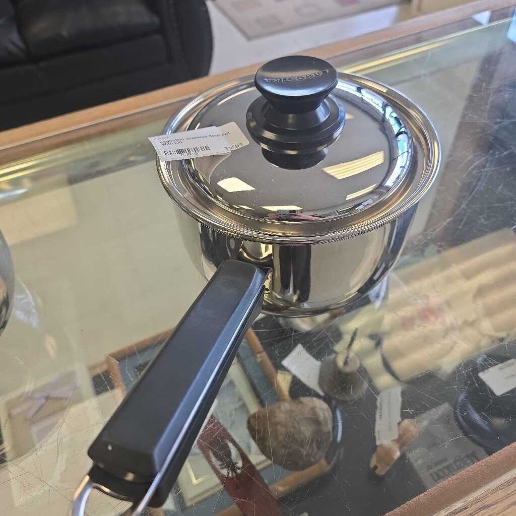 Lagostina Stainless Steel Pot With Lid