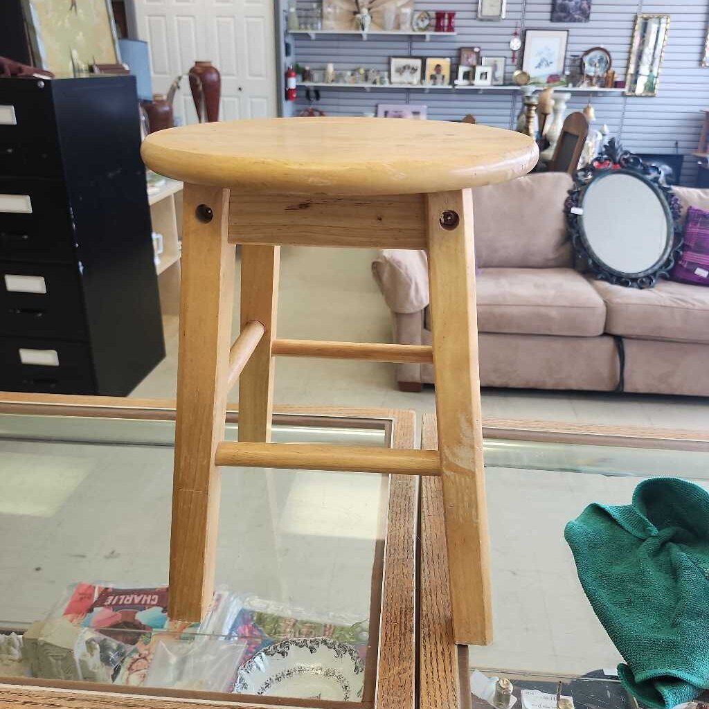 Small Wood Stool