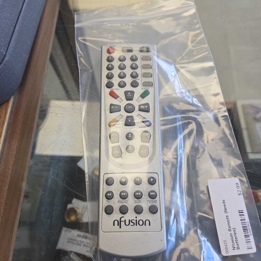 Nfusion Remote (Needs Batteries)