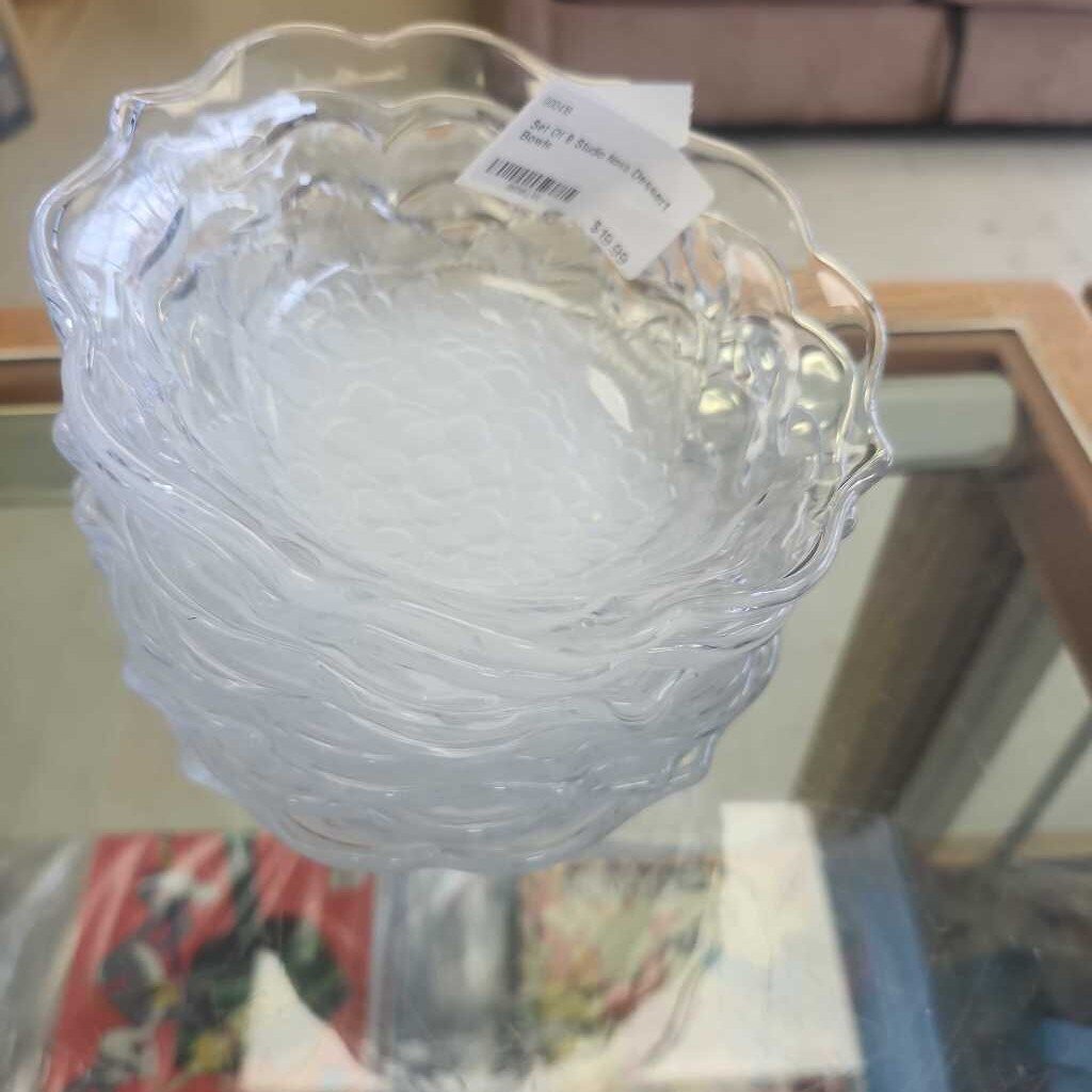 Set Of 8 Studio Nova Dessert Bowls